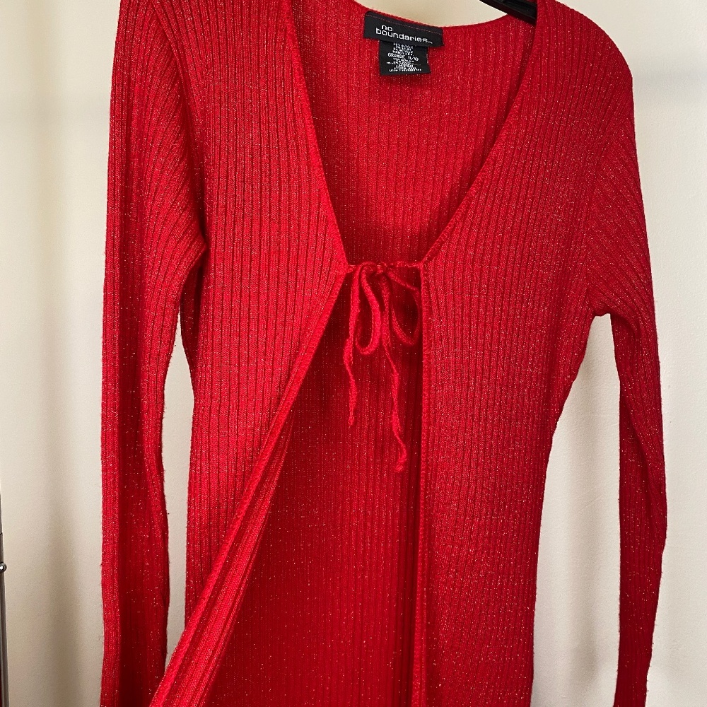 No Boundaries y2k knit two piece set